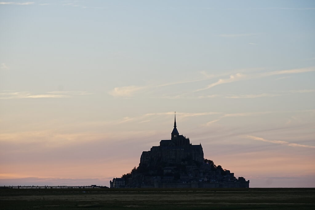 Mont Saint Michel in winter : away from the crowd