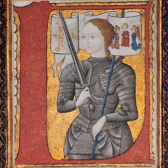 Joana D'Arc, the French heroine
